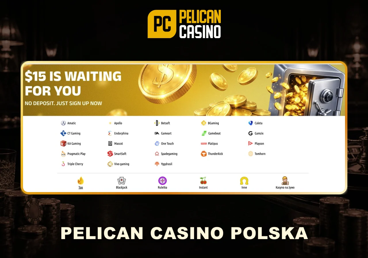 Pelican Casino Bonus Service: jak wpłacić do Pelican Casino i odebrać bonus